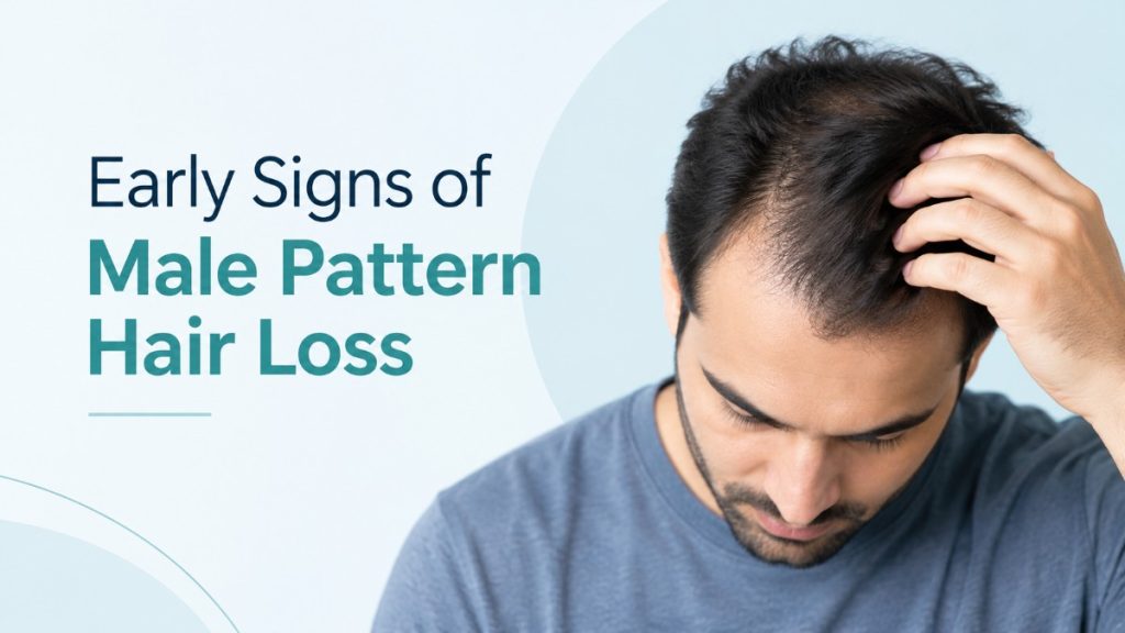 Early Signs of Male Pattern Hair Loss